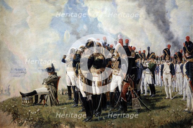 Napoleon Bonaparte on the Borodino Hights, 1897. Artist: Vereshchagin, Vasili Vasilyevich (1842-1904)