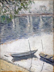 Morning on the Seine,  c1921. Creator: Raymond McIntyre.