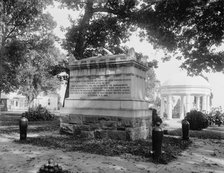 Monument to the Unknown Dead, National Cemetery, Arlington, c1900. Creator: Unknown.