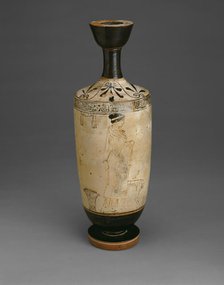 Lekythos (Oil Jar), About 440 BCE. Creator: Unknown.