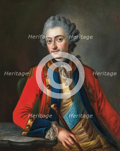Portrait of Charles II, Duke of Mecklenburg-Strelitz (1741-1816), . Creator: Woge; Daniel (1717-1797).