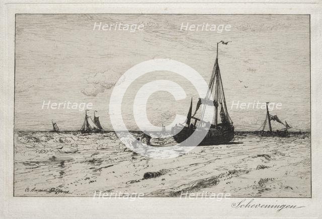 Scheveningen. Creator: Robert Swain Gifford (American, 1840-1905).