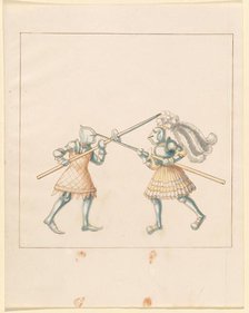 Freydal, The Book of Jousts and Tournament of Emperor Maximilian I: Combats...Plate 149, c1515. Creator: Unknown.