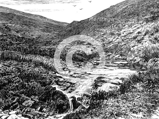 Sketches in Nidderdale, Yorkshire: near Goydon Pot Hole, 1883. Creator: Unknown.