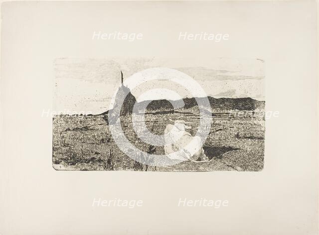 Holy Cow, after 1887. Creator: Giovanni Fattori.