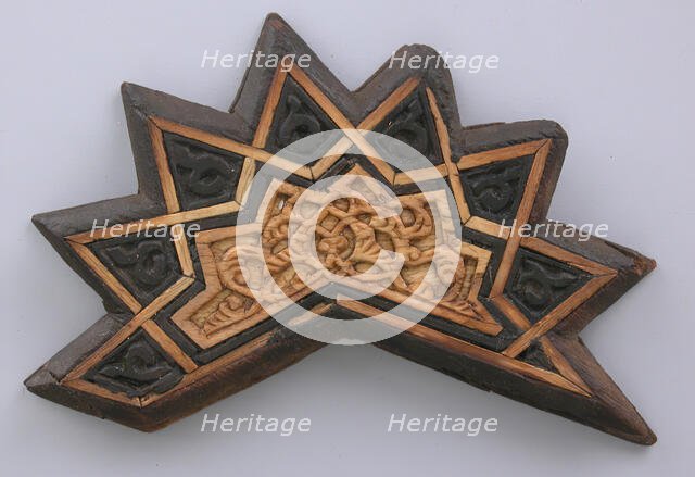 Panel, Egypt, 13th-14th century. Creator: Unknown.