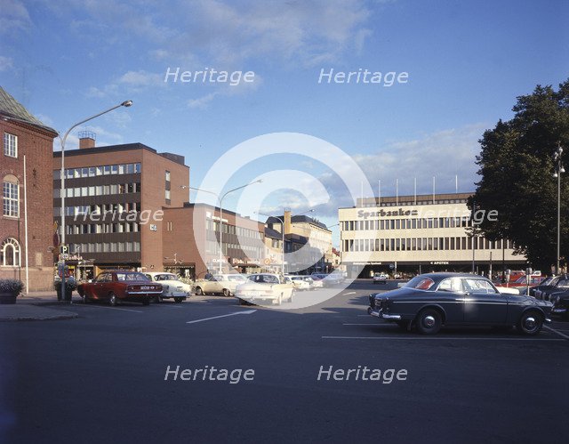 The town of Nässjö, Sweden, 1970s. Artist: Torkel Lindeberg