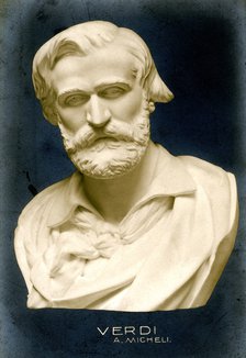Giuseppe Verdi (1813-1901), Italian composer, 1909. Artist: Unknown
