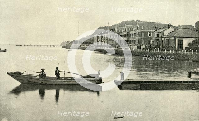 'The Hatoba and Grand Hotel, Yokohama', 1891. Creator: Unknown.