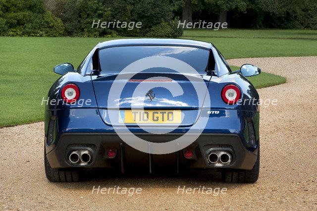 2010 Ferrari 599 GTO Artist: Unknown.