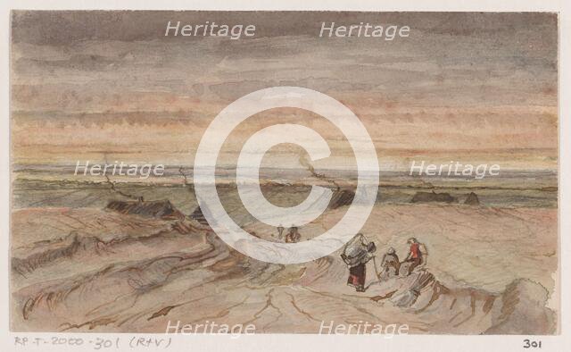 Heath-sketch, 1840-1880. Creator: Johannes Tavenraat.