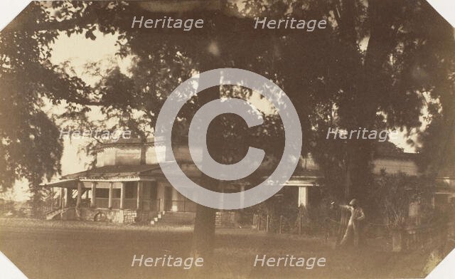 [Gunpowder Agents Bungalow, Ishapoor], 1858-61. Creator: John Constantine Stanley.