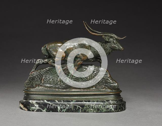 Axis Deer, 19th century. Creator: Antoine-Louis Barye (French, 1796-1875).