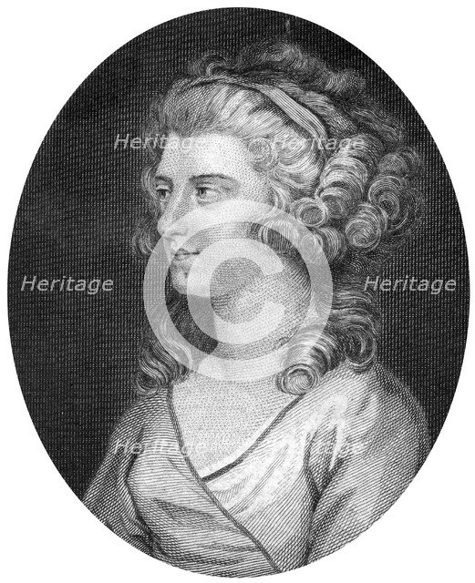 Frederica Charlotte of Prussia, Duchess of York, 1791.Artist: J Baker