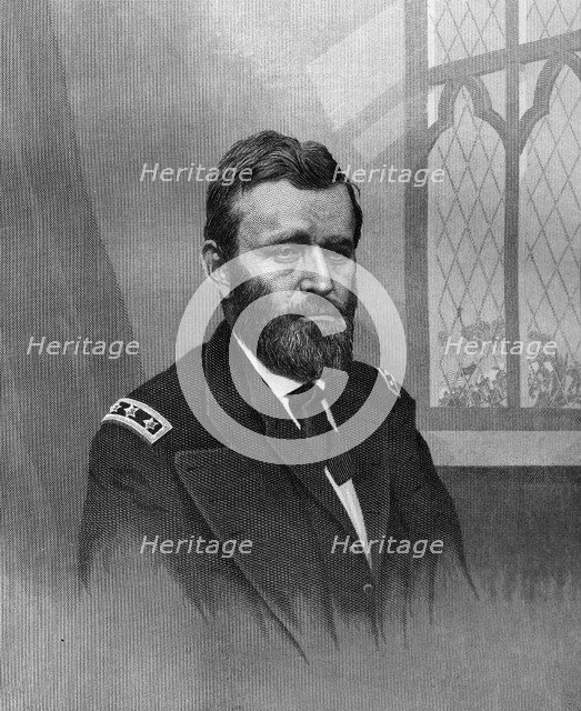Ulysses S Grant, 18th President of the United States, 19th century. Artist: Unknown
