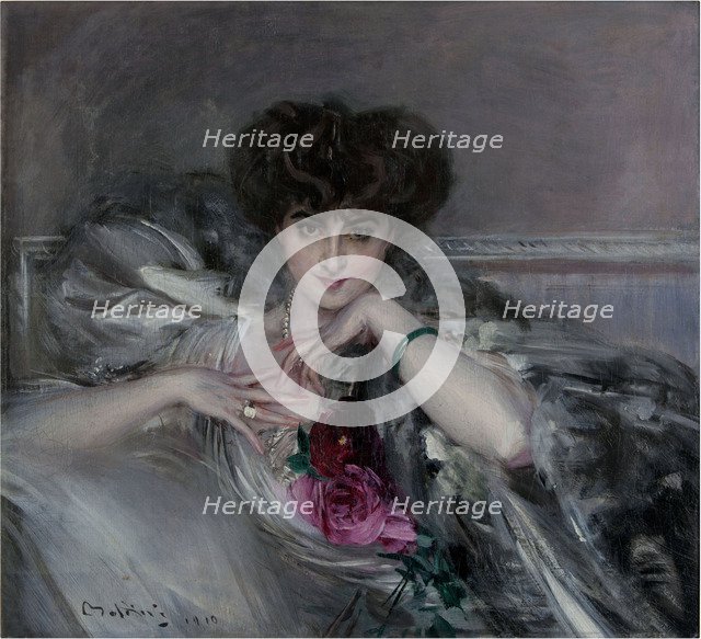 Princess Catherine Radziwill, née Katarzyna Rzewuska, 1910.