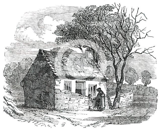 Cottage at Dragley Beck, in which Sir John Barrow was born, 1850. Creator: Unknown.