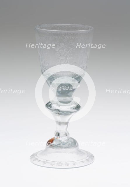 Goblet, Thuringia, c. 1730. Creator: Unknown.