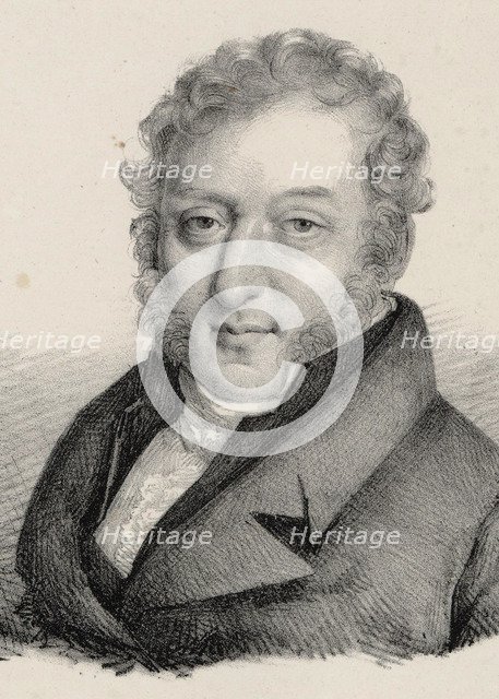 Portrait of the composer Ferdinando Carulli (1770-1841), 1830.