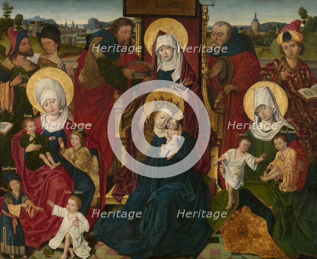 Holy Kinship, late 15th-early 16th century. Creator: Derick Baegert.