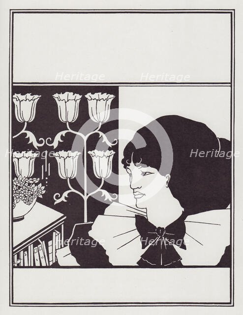 Cover Design for The Yellow Book, Vol II, 1894. Creator: Aubrey Beardsley.