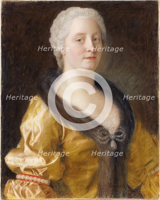 Portrait of Empress Maria Theresia of Austria (1717-1780), 1743.