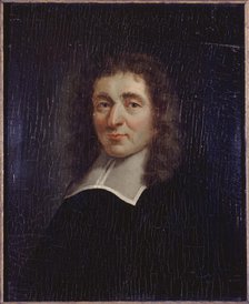 Portrait d'Antoine Furetière (1619-1688), écrivain et lexicographe, c1660. Creator: Ecole Francaise.