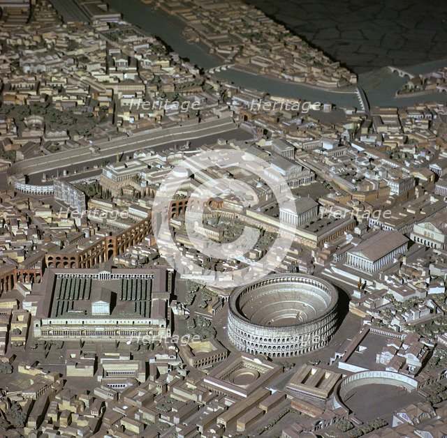 Model of Imperial-period Rome, 2nd century. Artist: Unknown