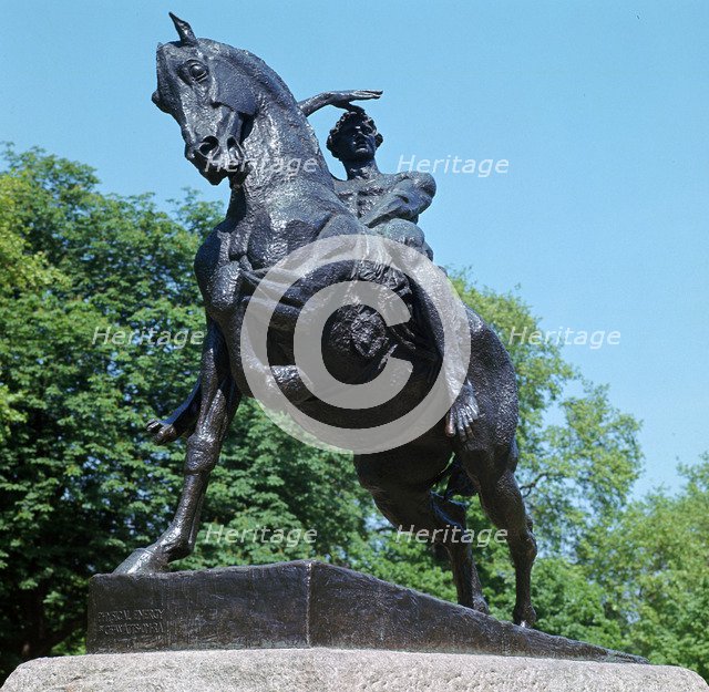 Statue known as Physical Energy, 1900s. Artist: George Frederick Watts