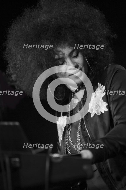Kandace Springs, 2017. Artist: Alan John Ainsworth.