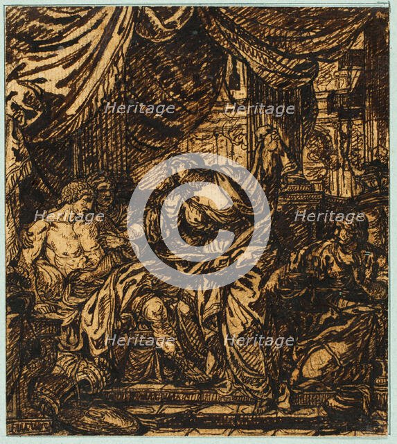 Antiochus I and Stratonice (recto), n.d. Creator: Unknown.