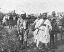 'La conquete du Cameroun; le capitaine Godard, tue a Yamboutou, le 13 fevrier 1915..., 1915. Creator: Unknown.