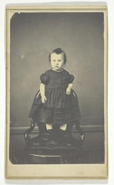Untitled (Portrait of Seated Girl), 1850/99. Creator: Unknown.