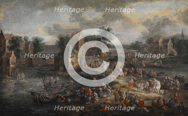 Market Day, late 1600s or early 1700s. Creators: Adriaen Frans Boudewyns, Peeter Bout.