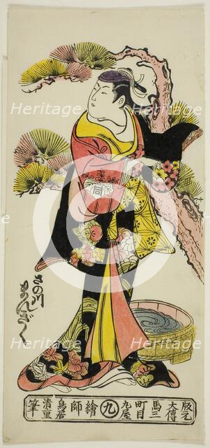 The Actor Sanogawa Mangiku I, c. 1731. Creator: Torii Kiyoshige.