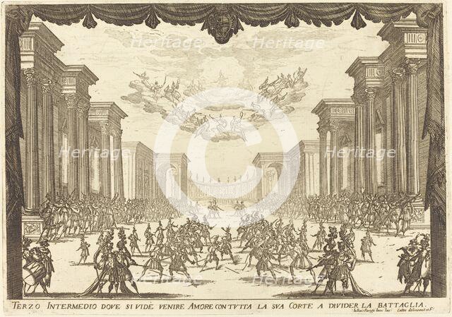 Third Intermezzo, 1617. Creator: Jacques Callot.