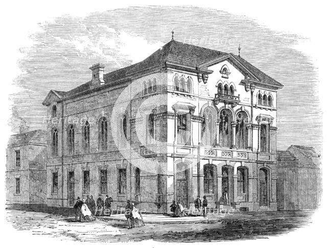 The Workmen’s Hall, Birkenhead, 1865. Creator: Unknown.