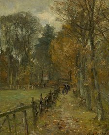 The Side of the Meadow, c1880-1940. Creator: Franz Courtens.