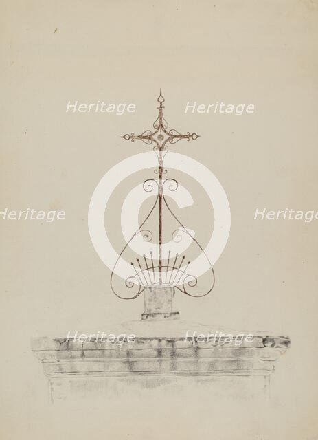 Cross, c. 1937. Creator: Ray Price.