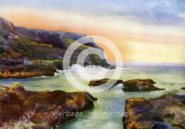 The Cliff, Castlerock, Londonderry, Northern Ireland, 1924-1926. Artist: MC Green