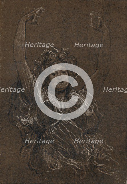 Female Study', c1897, (1897). Artist: Frederic Leighton.