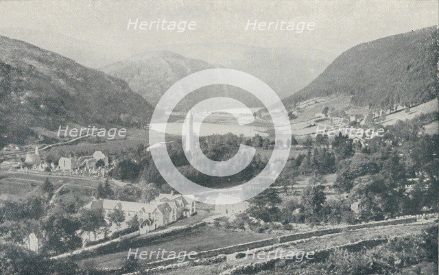 'An Irish Village (Glendalough)', 1910. Artist: Valentine & Sons.