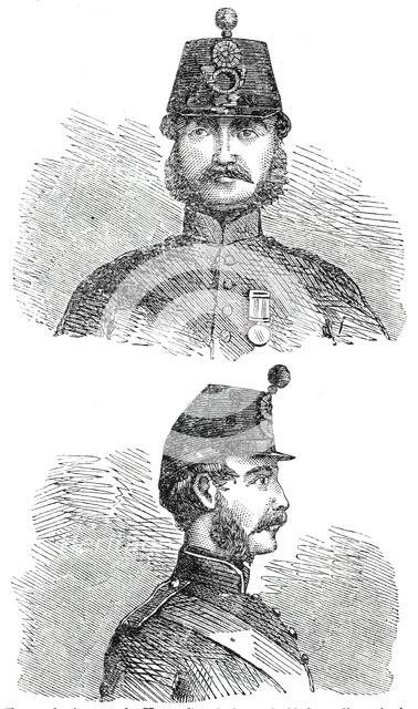 New Shako for the Infantry, 1860. Creator: Unknown.