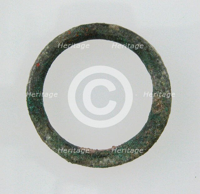 Plain Ring, Frankish, 7th century. Creator: Unknown.