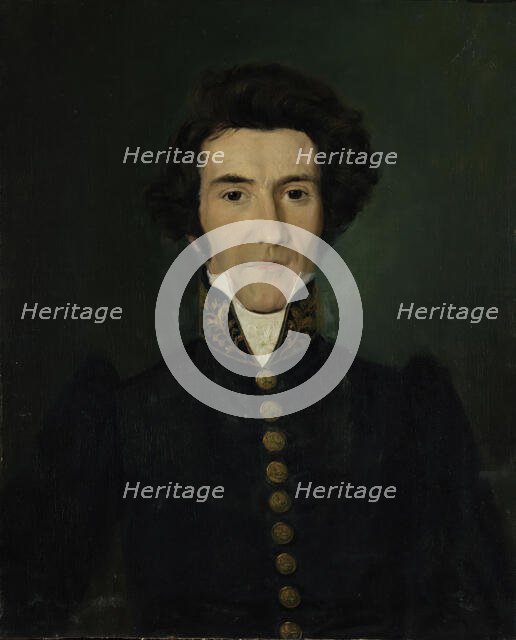 Portrait of Cabinet Minister Erik R. Moinichen, 1832. Creator: Matthias Stoltenberg.