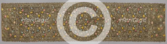 Christening Mantle (?), late 1500s. Creator: Unknown.