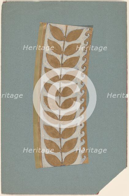 Study for a Border Design, 1890/1897. Creator: Charles Sprague Pearce.
