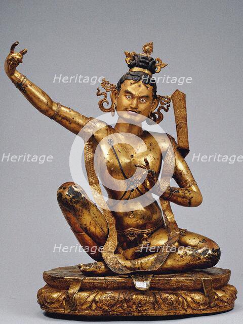 Mahasiddha Damarupa, First quarter of the 16th century. Creator: Tibetan Culture.