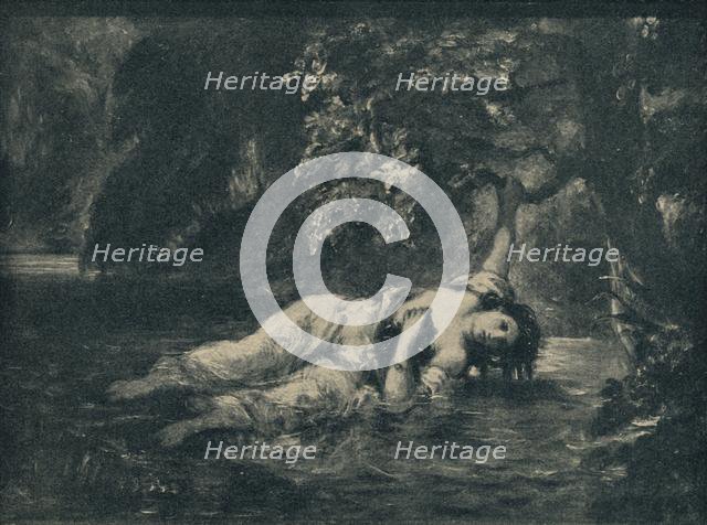 'Ophelia', 1853, (1935).  Creator: Unknown.