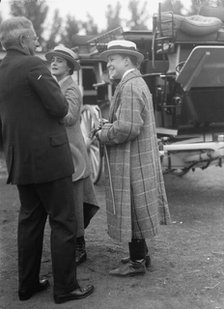Horse Shows - Judge William H. Moore; Mrs. C.A. Munn; Miss Harriman, 1917. Creator: Harris & Ewing.